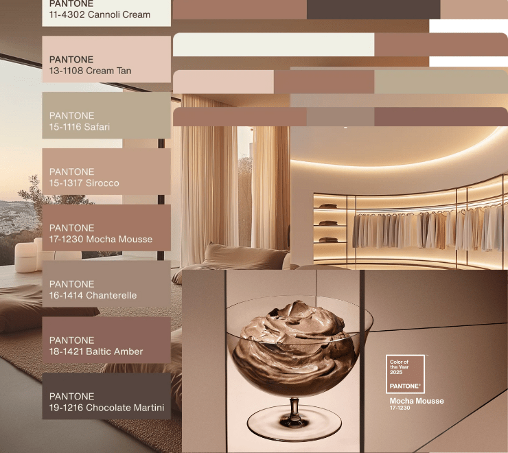Mocha Mousse: Il Colore dell’Anno&nbsp;2025